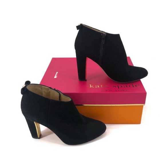 kate spade Shoes - Kate Spade | Netta Black Suede Booties